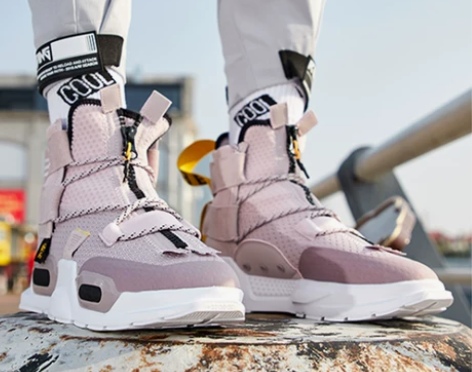 李宁篮球休闲鞋情侣鞋2019纽约时装周男女...