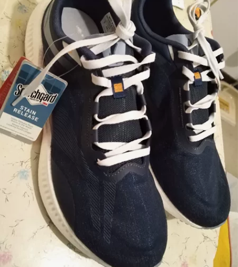 李宁全新超轻19男款蓝色运动鞋轻质跑步鞋，...