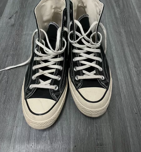 匡威1970s高帮经典黑 42码，买了几个...