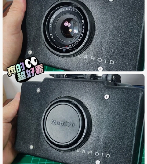 是mamiya出了轨，还是Polaroid...