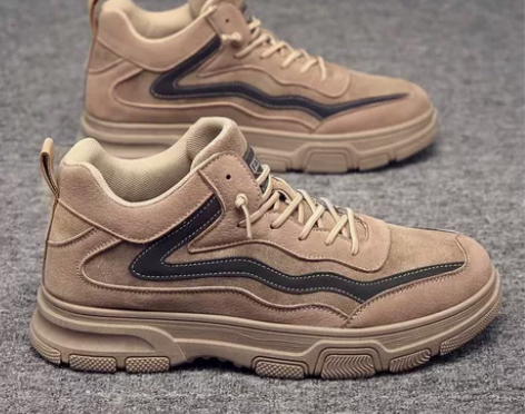 潮骑四季男鞋男防水耐磨工作上班工地鞋劳保潮...