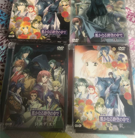 遥远时空中 舞一夜剧场版 DVD 图中就是...