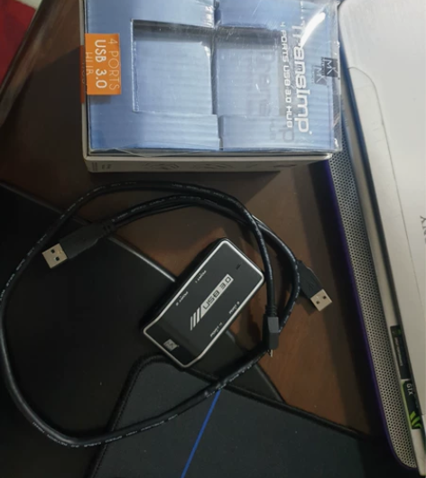 USB hub基座线插版，正常使用，4个接...