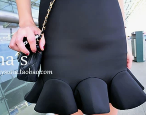 独家定制时髦小裙摆包臀半身裙鱼尾裙，非偏远...