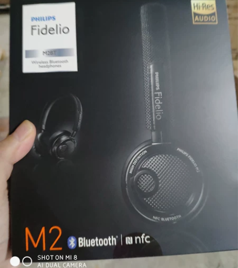 飞利浦 M2BT旗舰无线便携蓝牙头戴式耳机...
