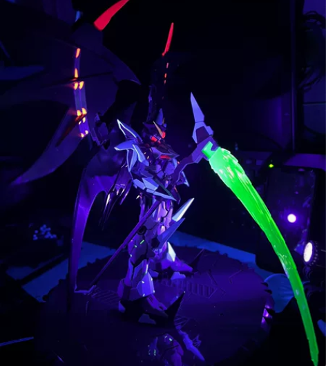 全新拼装UV灯395紫色 模型手办钢铁侠变...