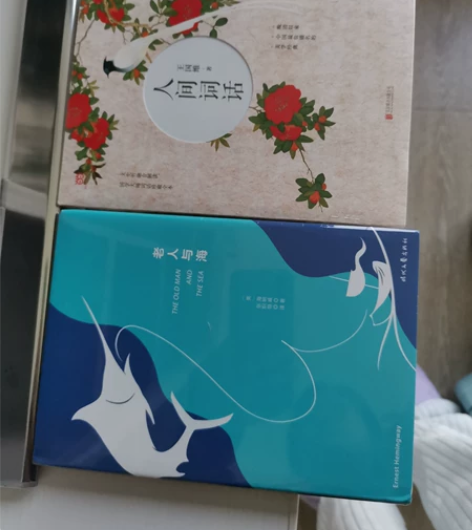 人间词话和老人与海，一起22自提，全新未拆...