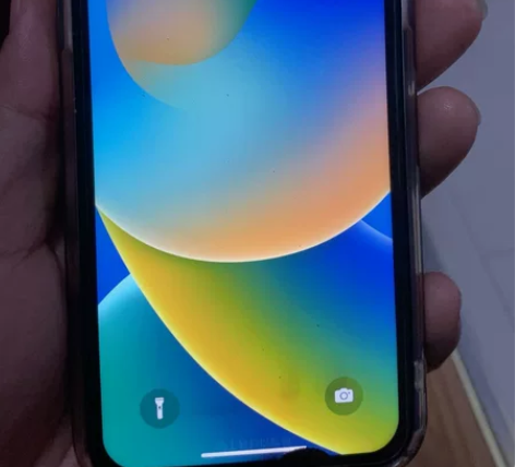 苹果11国行，成色实拍，换过屏幕，有点黑点...