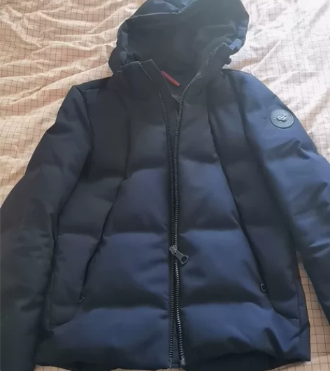 海澜之家男士羽绒服，藏青色170一件，闲置...