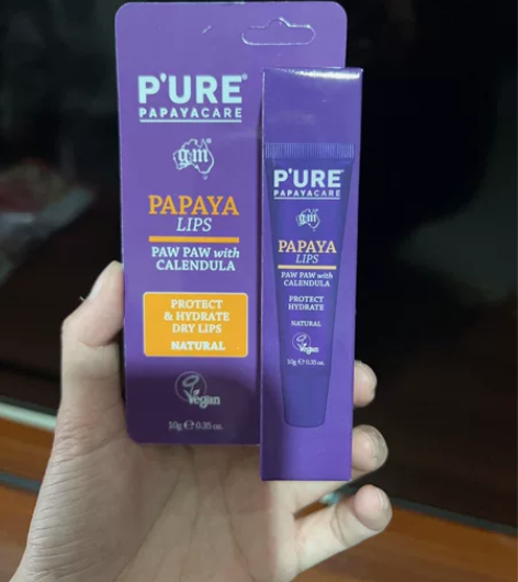 gm澳芝曼葩葩雅 护唇膏舒缓纯天然木瓜护唇...