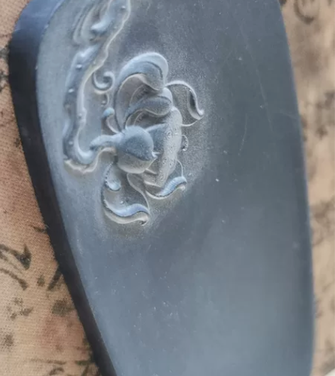 精品歙砚《莲花池》 材质：歙砚龙潭坑   ...
