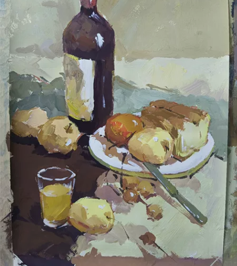 素描静物素描作品8开4开素描画大量现成美术...