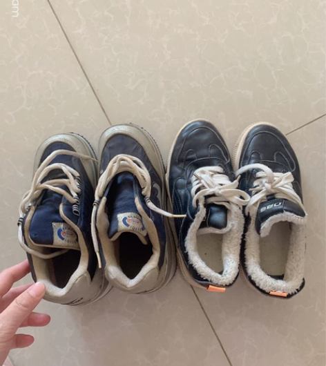 女士运动鞋休闲鞋，二棉鞋37码 新旧如图两...