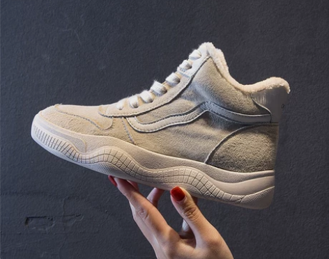 运动鞋女韩版ulzzang原宿百搭加绒棉老...