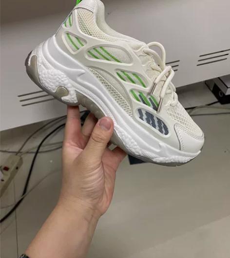 全新 真皮老爹鞋 内增高5公分 真皮休闲鞋...