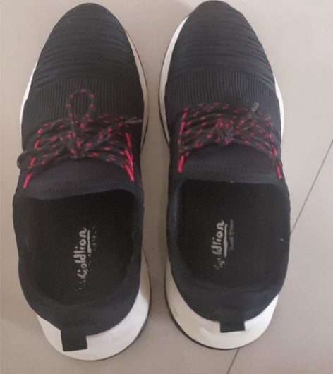 金利来男运动鞋，牛津布面料，39码，9新。...