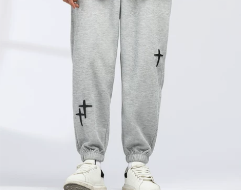 休闲裤子八分运动裤小个子男春秋款宽松百搭显...