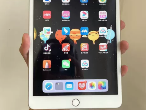 苹果平板mini3 网课游戏带指纹看电影必...