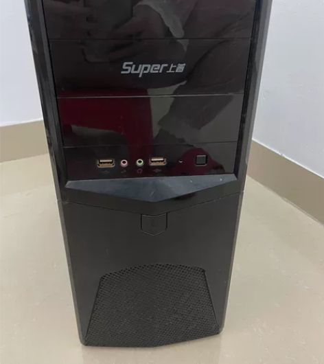 上普机箱 原装主机拆卸，除了有小部分生锈，...