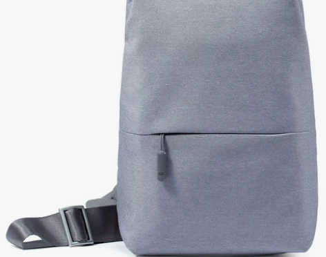 小米胸包男士单肩包斜跨包斜挎多功能实用迷你...