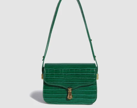 ZARA鳄鱼纹包包女斜挎包秋冬高级感小众设...