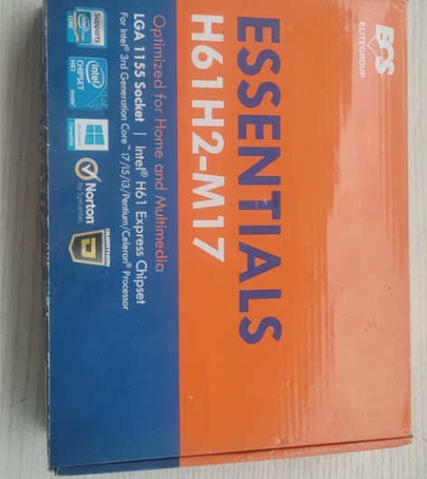 库存盒装精英主板H61H2-M17 支持英...