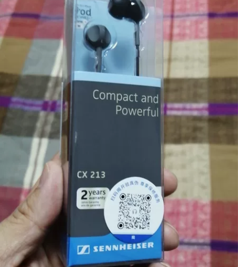 不退不换全新森海塞尔CX213耳机包邮。同...