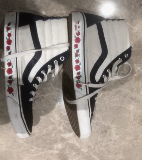 vans 定制 去年定制的，一直没穿过，上...