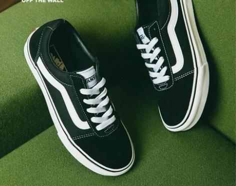 Vans范斯官方 黑色复古街头甜酷穿搭女子...