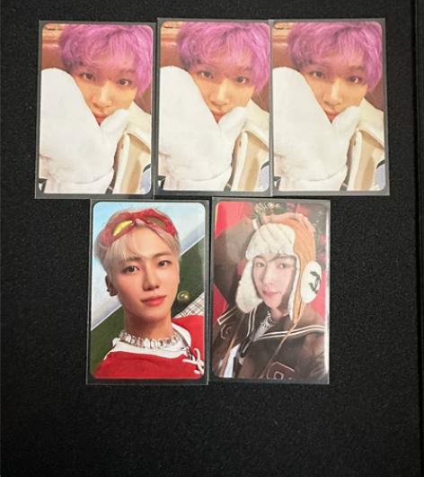 nct dream candy换卡 都换星...