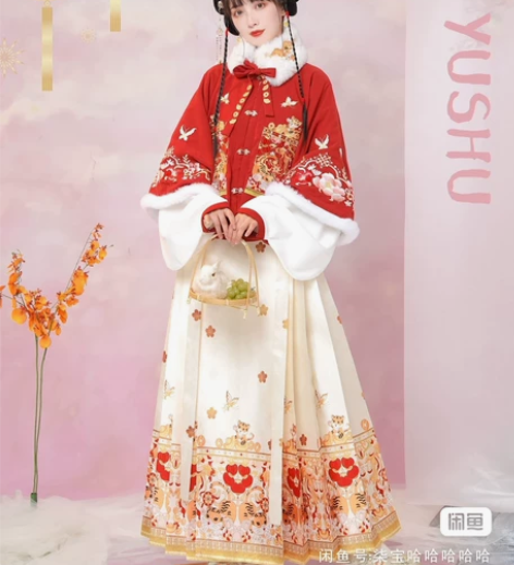 裳云兮《福虎呈祥》明制汉服 虎戏金麟XL码...