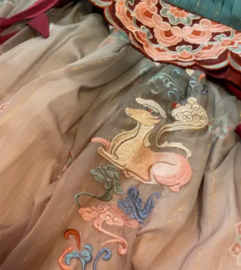 都城南庄汉服一梦长安齐胸敦煌套装日常小袖仙...