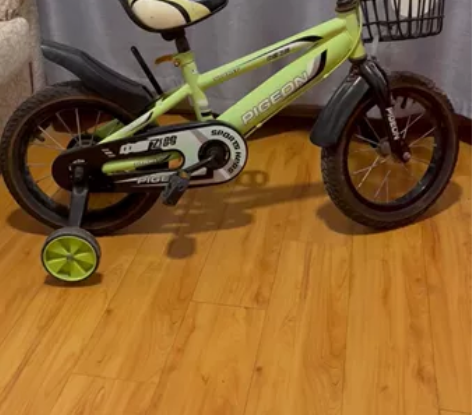 飞鸽自行车14寸 孩子骑小了，三百多买的，...