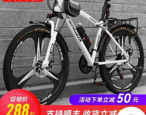 上海凤凰车件有限公司山地自行车成人男女式单...