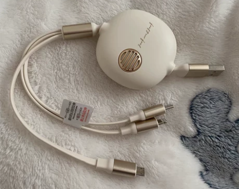 『官仓直发』冇心手机三合一数据线苹果typ...