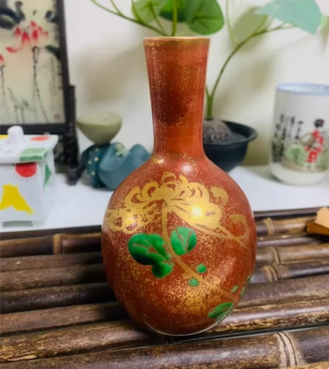 vintage 日本回流中古日瓷复古花瓶 ...