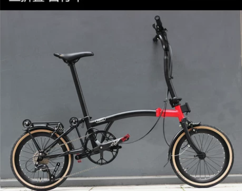 折叠自行车男女德国HITO三折叠 lite...