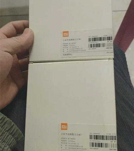 小米千兆网线3米的，2个一起60包邮。想要...