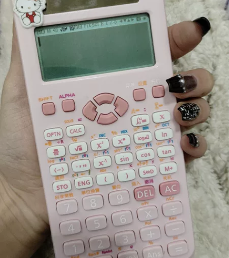 得力计算器学生用会计职业考试建筑统计科学函...