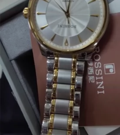 ROSSINI 罗西尼 时尚自动机械男表进...