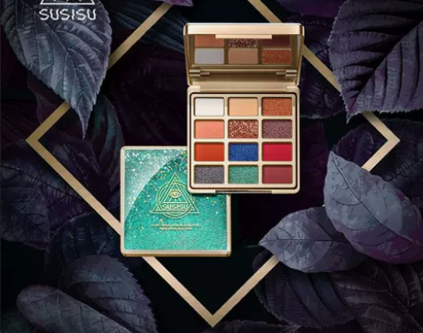 官方店susisu苏西苏幻境流沙眼影盘少女...