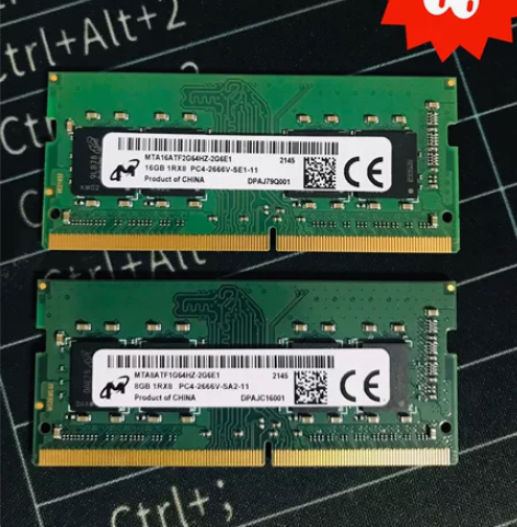 镁光DDR4 8G 16G 2666笔记本...
