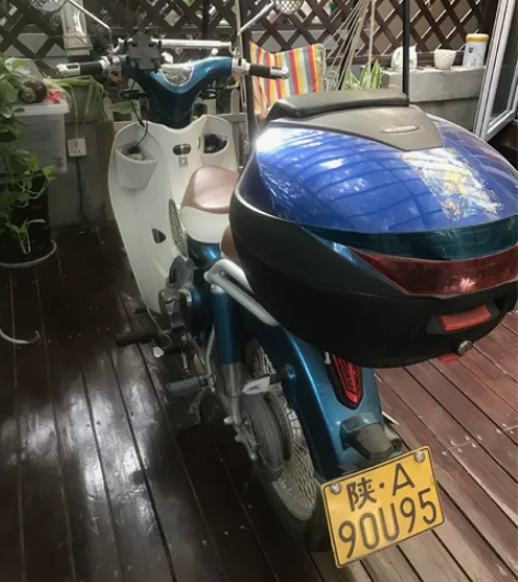 去年才买的宗申牌110排量的摩托车不到一年...