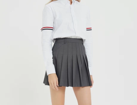 tb aa chic韩版百褶裙短裙女高腰a...