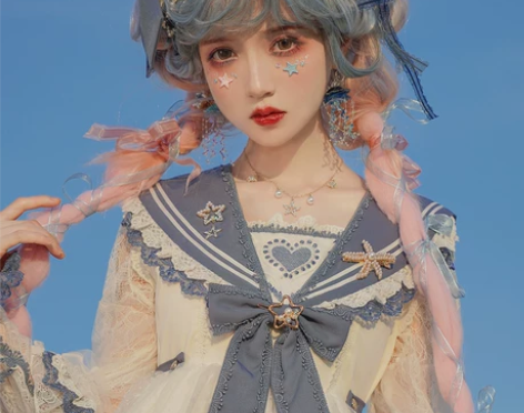 九歌 浅海星裙子本体+内搭 可包邮 一团买...