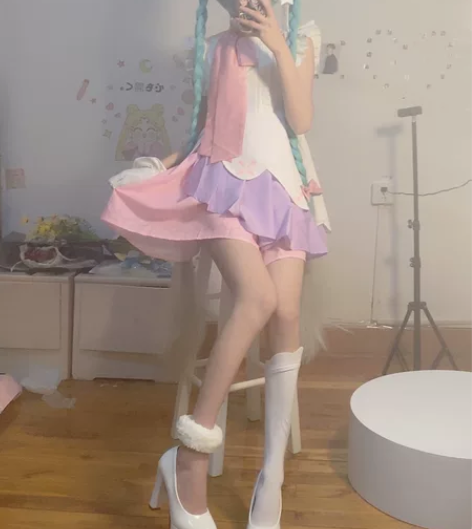 （预售）初兽猫家初音未来Miku长发公主c...