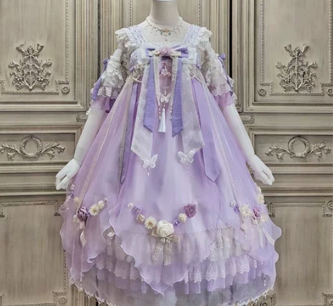 【全新】Alice girl 蝶语紫色m ...