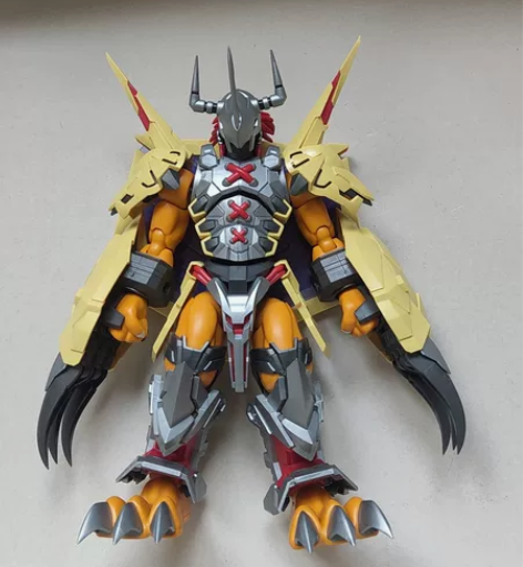 万代frs战斗暴龙兽 b模型情况,如图所示...