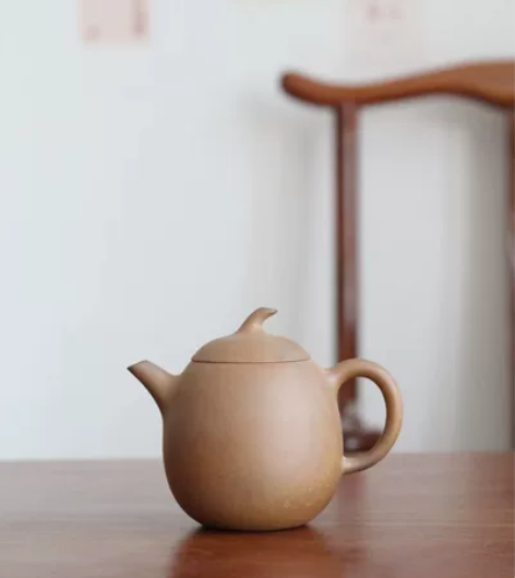 『可心梨式壶』前墅古龙窑早期窑变精品,容量...