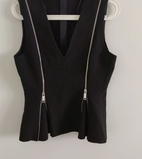 zara背心女搭配 M码100-115斤能...